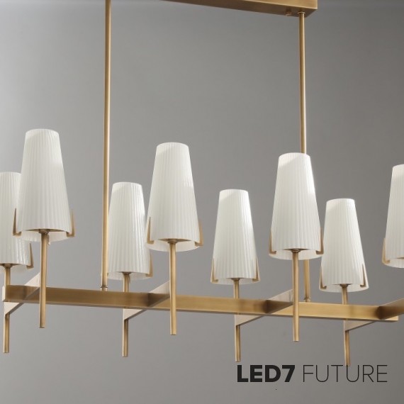 Loft Industry Modern - Irius Square Chandelier